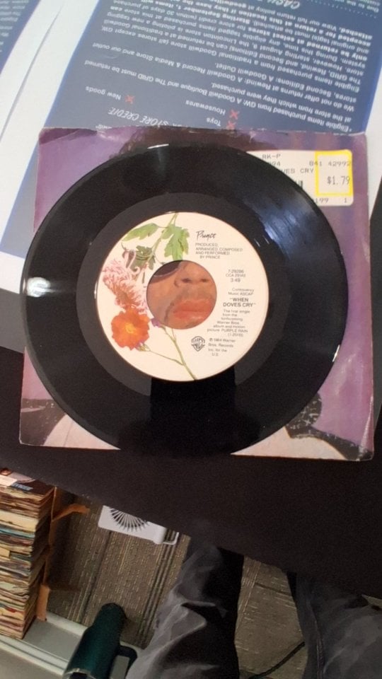 Prince — When Doves Cry (Vinyl)