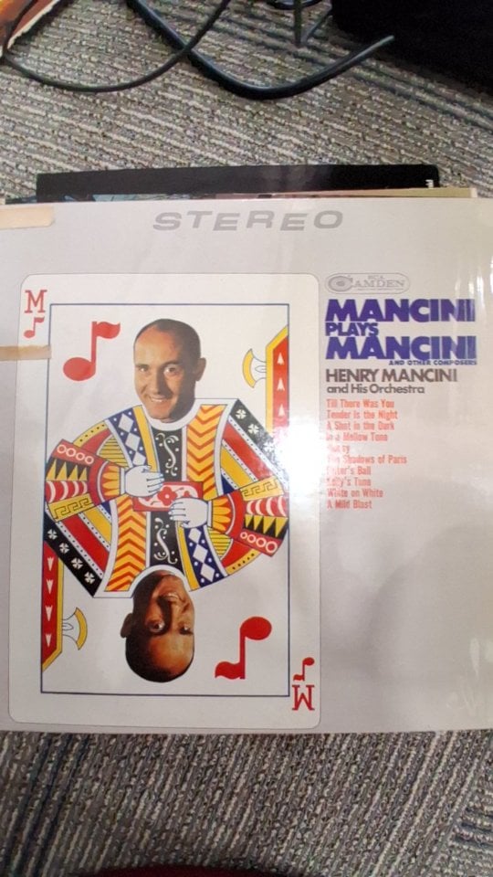 Henry Mancini and His Orchestra — Mancini Plays Mancini (Vinyl)