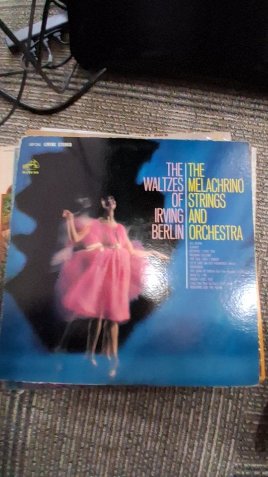 The Melachrino Strings and Orchestra — The Waltzes of Irving Berlin (Vinyl)
