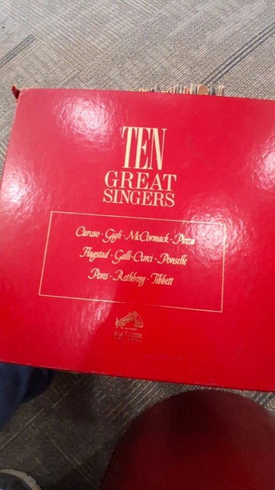Various Artists — Ten Great Singers (Vinyl)