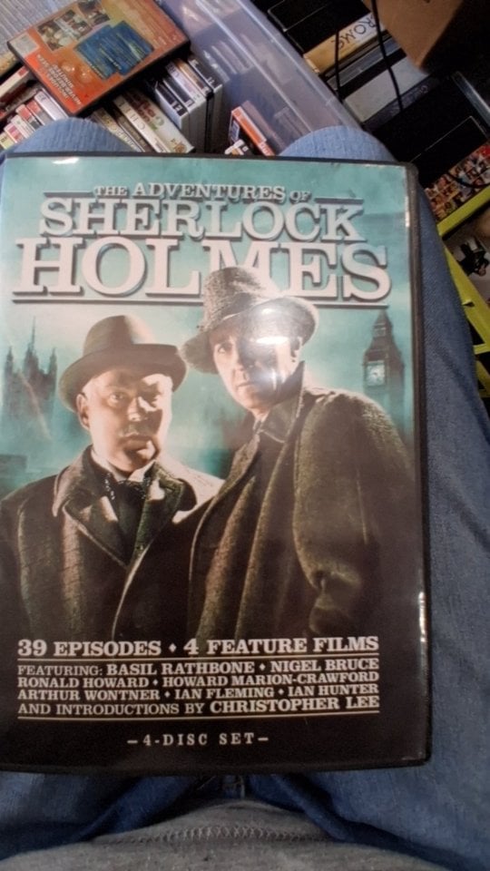 Basil Rathbone — The Adventures of Sherlock Holmes (DVD)