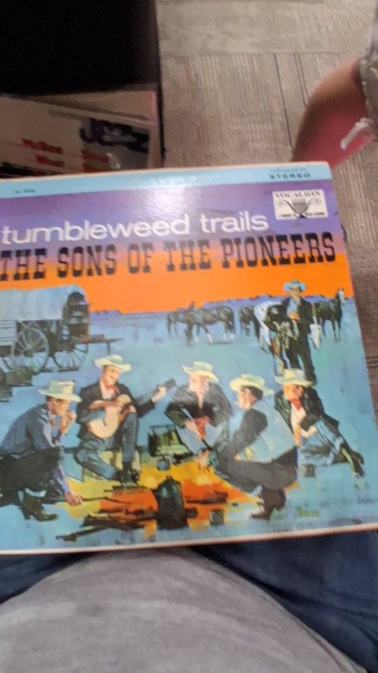 The Sons of the Pioneers — Tumbleweed Trails (Vinyl)